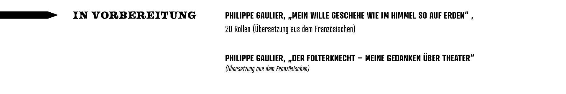 Der schöne Serge Edition Theaterverlag